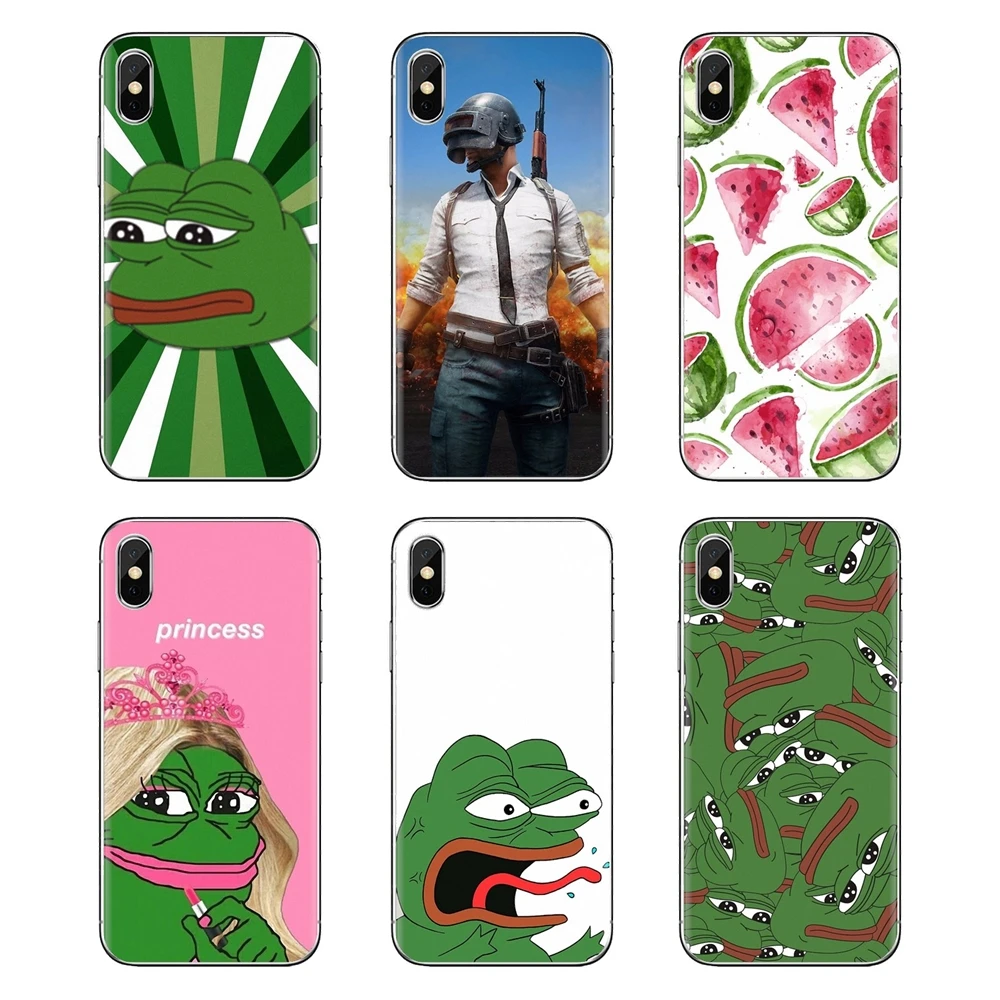 Transparent Soft Shell Covers Yuri On Ice Frog Meme Pepe PUBG For Huawei Mate Honor 4C 5C 5X 6X 7 7A 7C 8 9 10 8C 8X 20 Lite Pro |