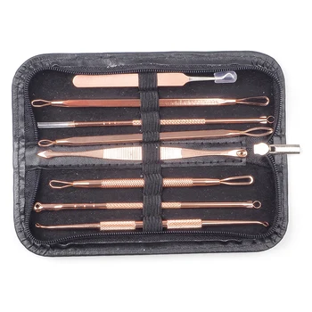 

Black Dots Remover Acne Pimple Blemish Extractor Tool Blackhead Remover Tweezer Kit Pore Cleaner Acne Removal Needles
