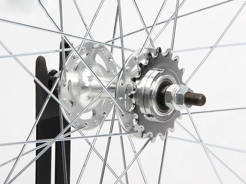 700C обод для велосипеда fixie колеса с шинами серебристый 20 мм Односкоростной