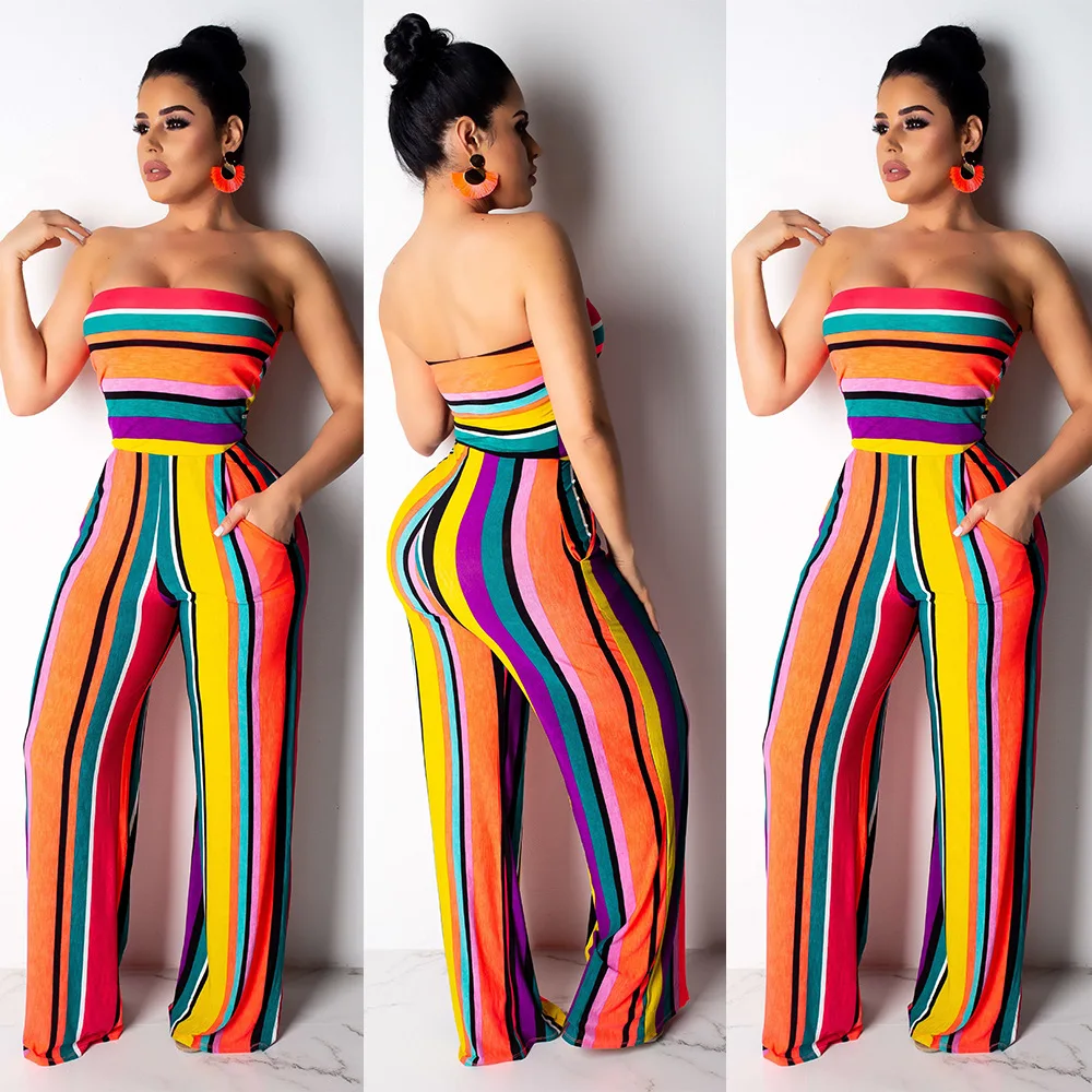 fashion nova strapless jumpsuit