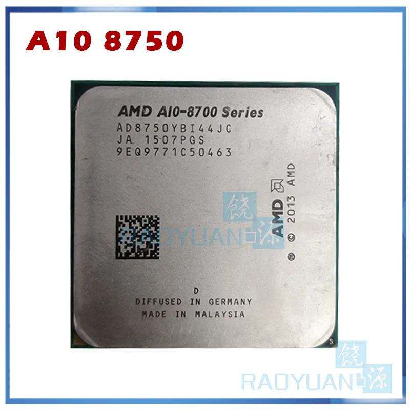 schors het einde fusie Amd A10-series A10 8700 Series A10-8750b A10 8750 Quad Core 3.6g 65w  Ad8750ybi44jc Ad875bybi44jc Cpu Processor Socket Fm2+ - Cpus - AliExpress