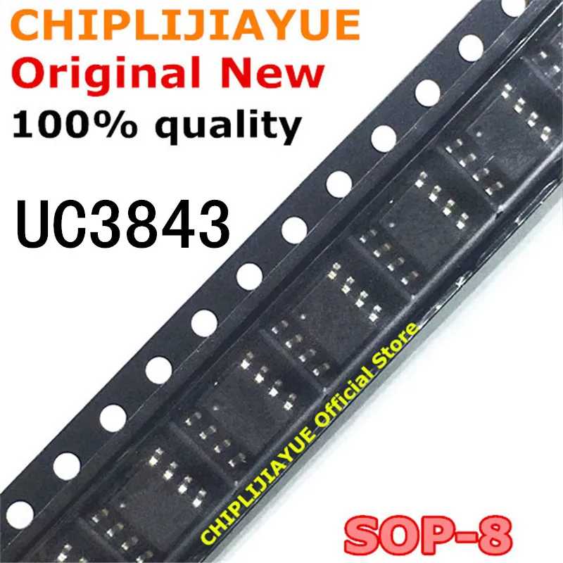 5 шт. UC3843 SOP8 3843B UC3843B SOP UC3843A 3843 8 SMD новый и оригинальный чипсет IC|work work|ic chip |