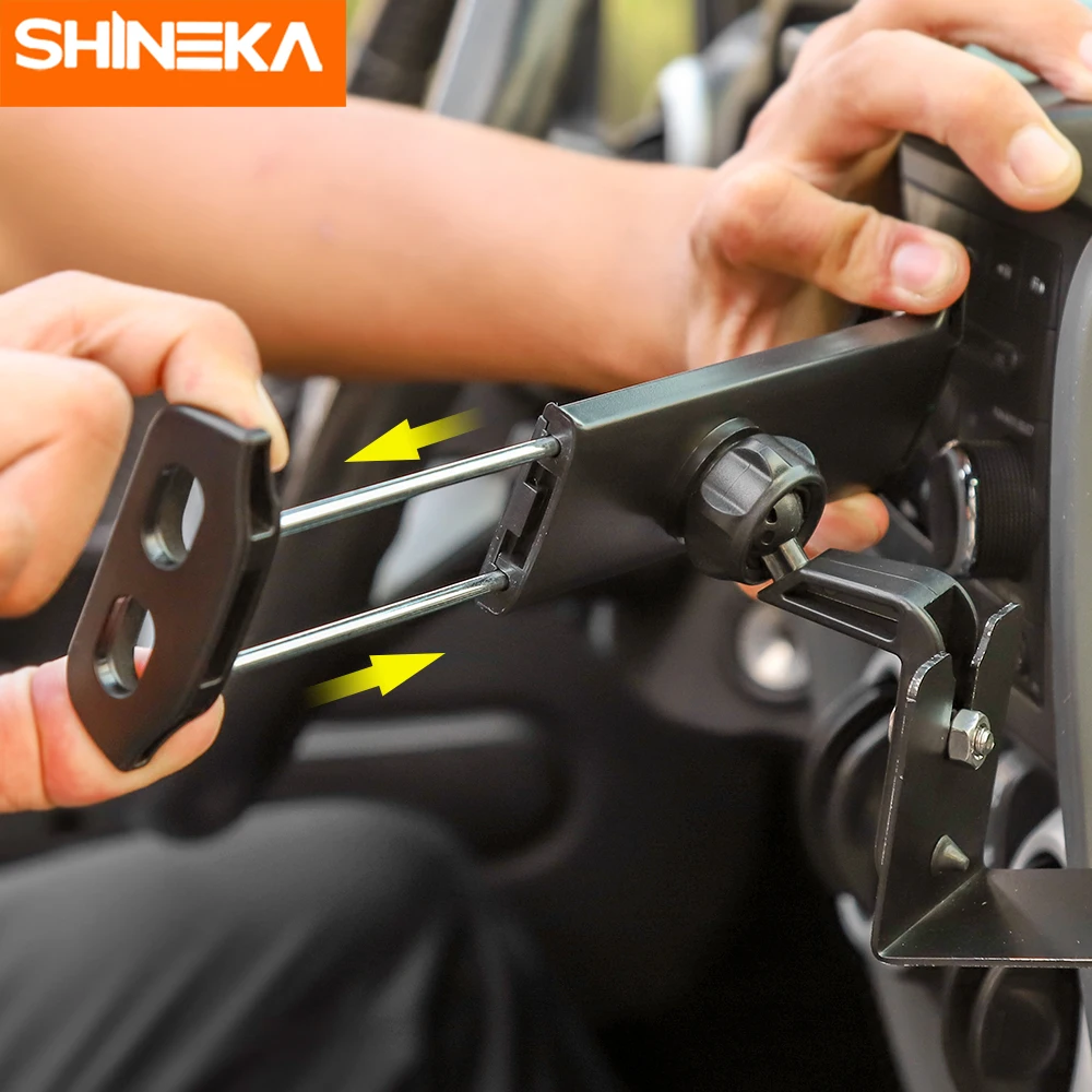 SHINEKA кронштейн для Jeep Wrangler JK Автомобильный держатель для стакана воды Ipad держатель для мобильного телефона для Jeep Wrangler JK 2007-2010