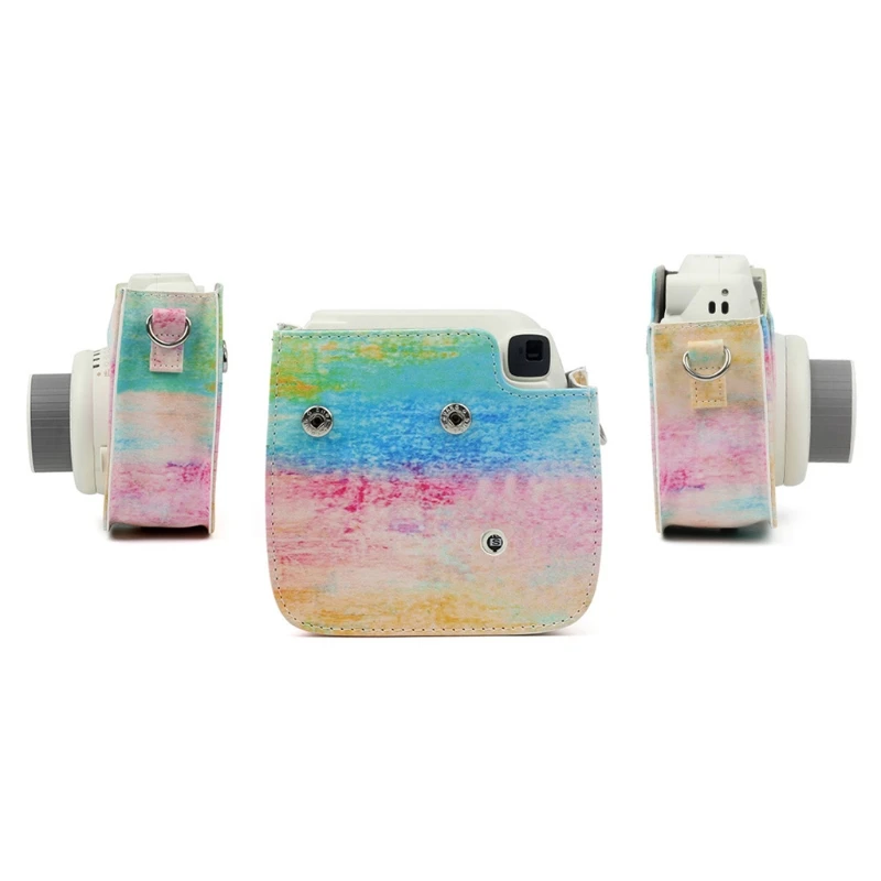 Чехол из искусственной кожи для камеры Fujifilm Instax Mini 8/8+/9