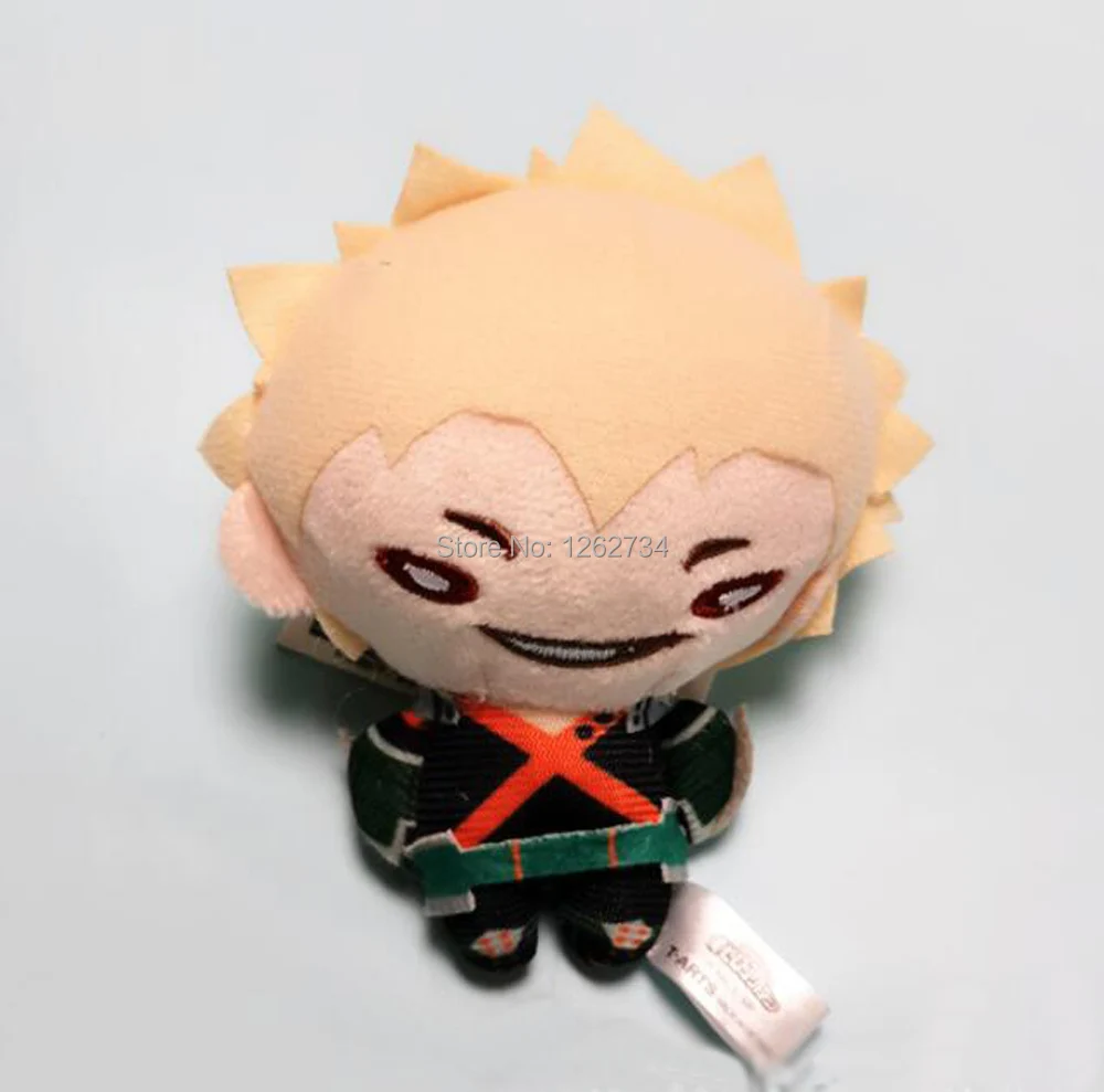 4-15 см My Hero Academy Bakugou Katsuki Todoroki Shoto Midoriya Izuku плюшевый брелок брошь значок с мешком фигурка игрушка TYQQ - Цвет: B BakugouKatsuki10cm