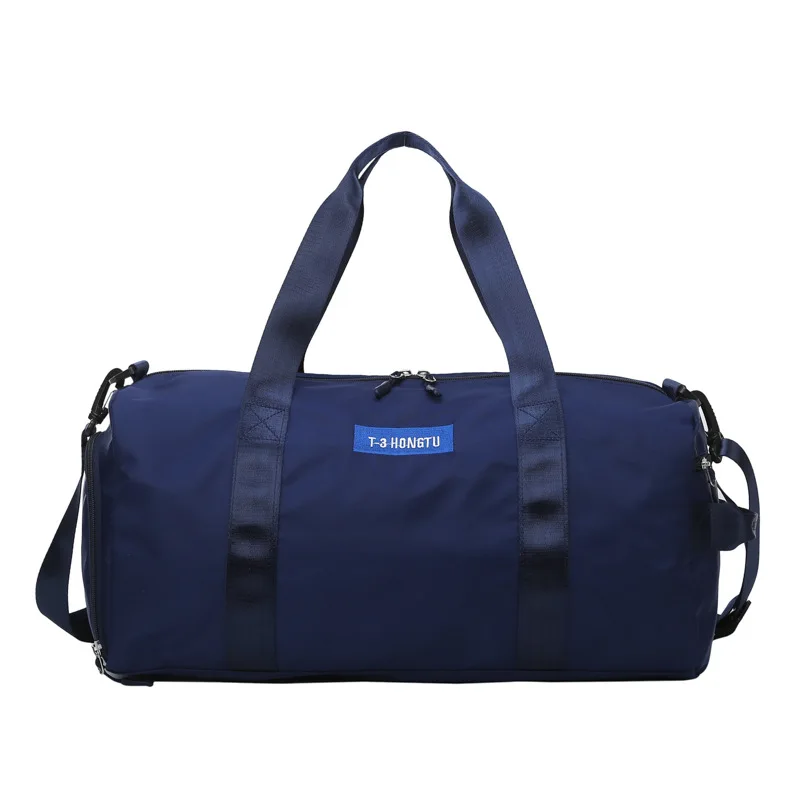 Спортивная сумка-большая сумка для поездок для женщин, сумка для йоги, сумка для тренировок на одно плечо и сумка для путешествий на коротком расстоянии - Цвет: Dark Blue