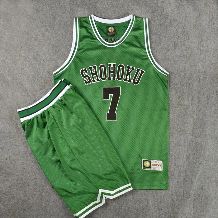 Аниме SLAM DUNK Shohoku Sakuragi Джерси для косплея Hanamichi рубашка Спортивная одежда Униформа костюм для косплея Джерси newSchool Баскетбол