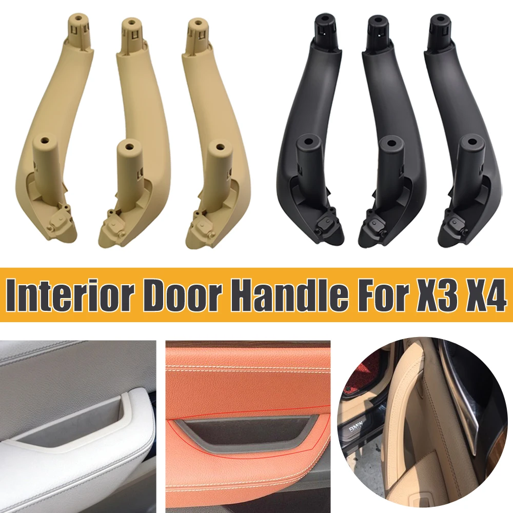 

Left/Right Car Interior Door Handle Door Panel Pull Connector Accessories For BMW X3 X4 F25 F26 2010-2017 Auto Interior Supplies