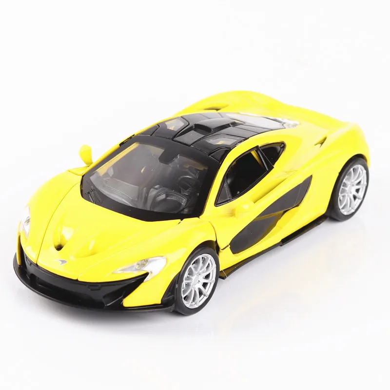 YMH SKU13091 модель автомобиля из сплава Jiaye mlaren p1 модель автомобиля acousto-optic recoil car