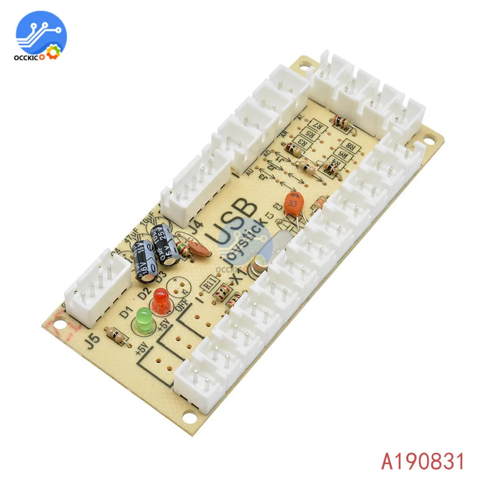 1 шт. Zero Delay Arcade USB энкодер ПК к джойстику Аркада рокер печатная плата панель