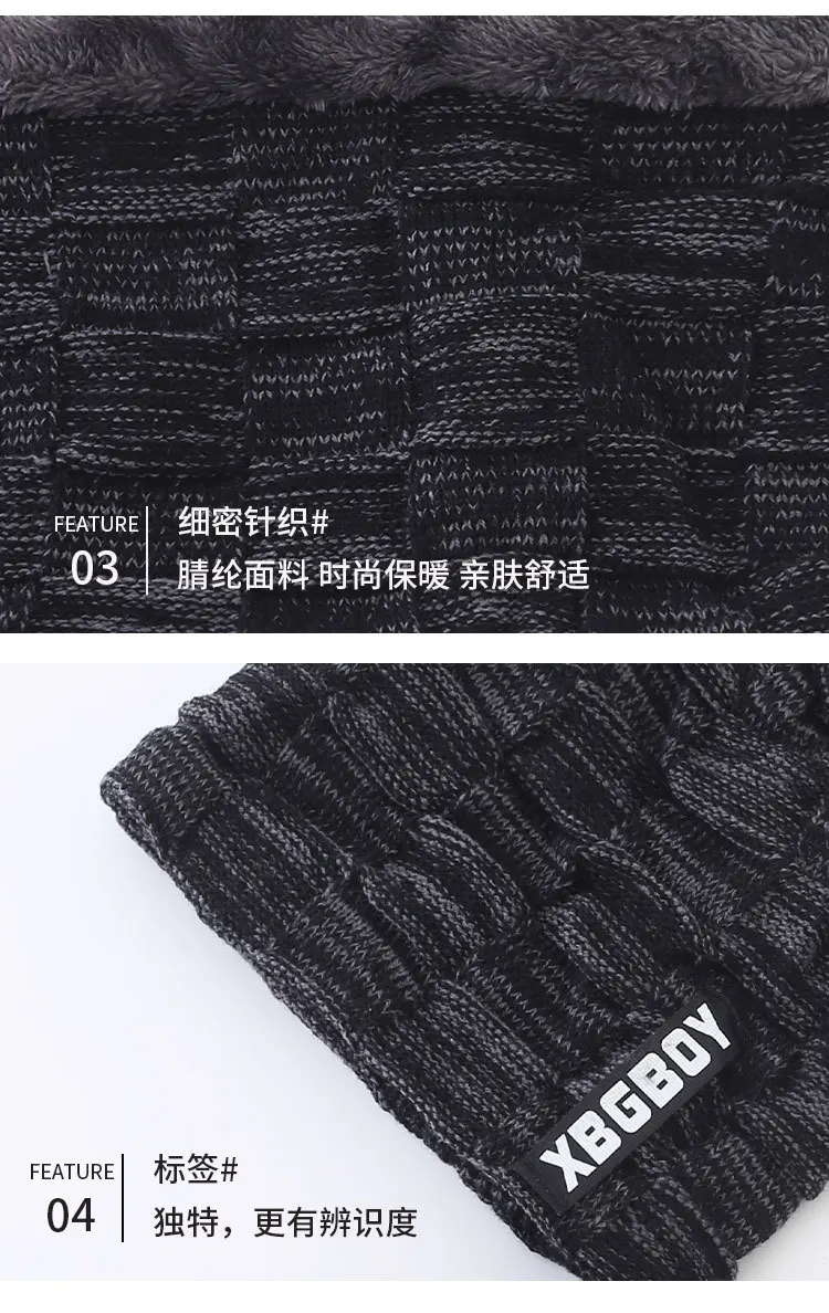 Брендовая Зимняя шляпа вязаная шапка шарф Skullies Beanies мужские зимние шапочки для мужчин и женщин Gorras шерстяной берет маска мужская шапка Кепка