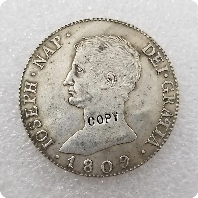 1809 Испания 20 Reales-Joseph Napoleon копия памятных монет-копия монет медаль коллекционные