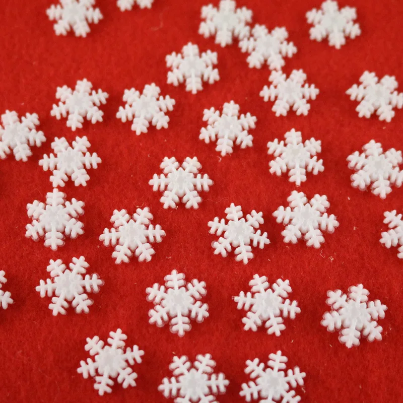 20pcs per lot 12petals plastic white snowflake piece Christmas venue decoration accessories Christmas white decoration snowflake