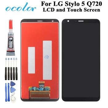 

ocolor For LG Stylo 5 Q720 LCD Display And Touch Screen 6.2" Digitizer Assembly Replacement With Tools For LG Stylo 5 Q720