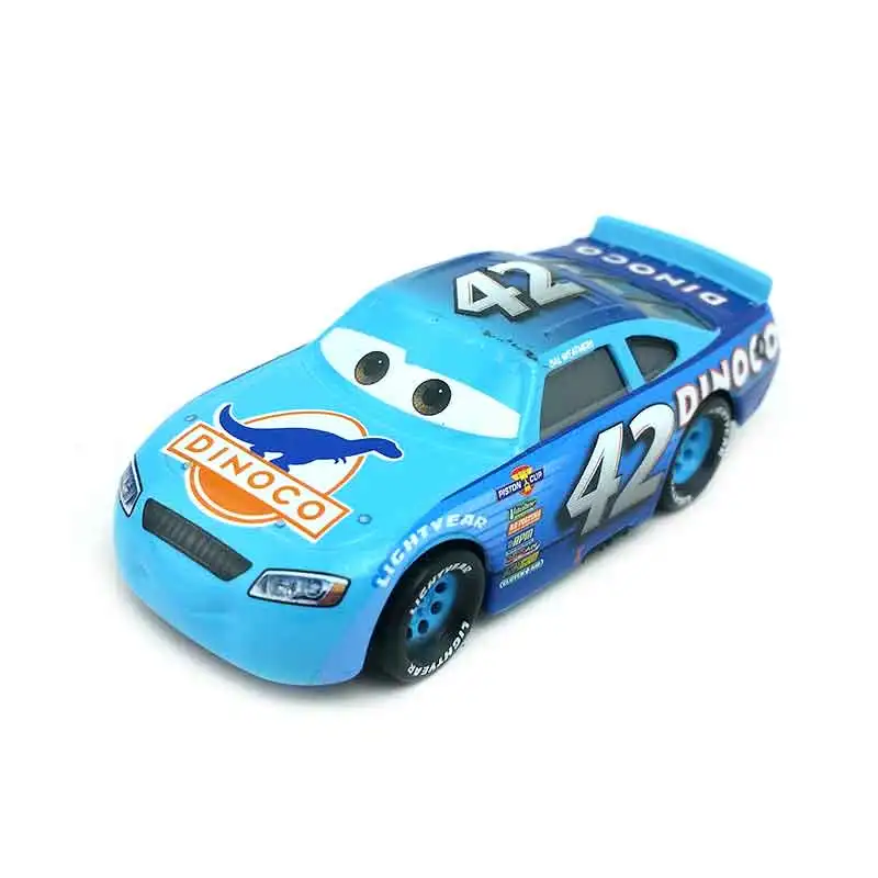 Disney Pixar тачки 3 король Молния Маккуин Джексон шторм Racers литая Игрушечная машина 1:55