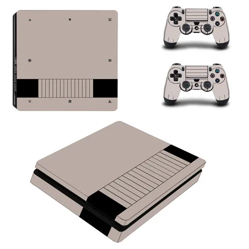 Синяя Ограниченная серия PS4 тонкая кожа Наклейка для playstation 4 консоли и контроллера PS4 Slim Skins - Цвет: P4SQB0362