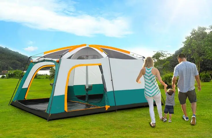 

Two rooms, one living room, six people, eight people, 10 people, 12 people, family self-driving tour, multi-person camping tent
