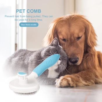 

Dog Hair Remover Automatic Pet Grooming Removal Beauty Tool Puppy Cat Hair Comb Hair Removal Comb for Dogs Cats Dropshipping