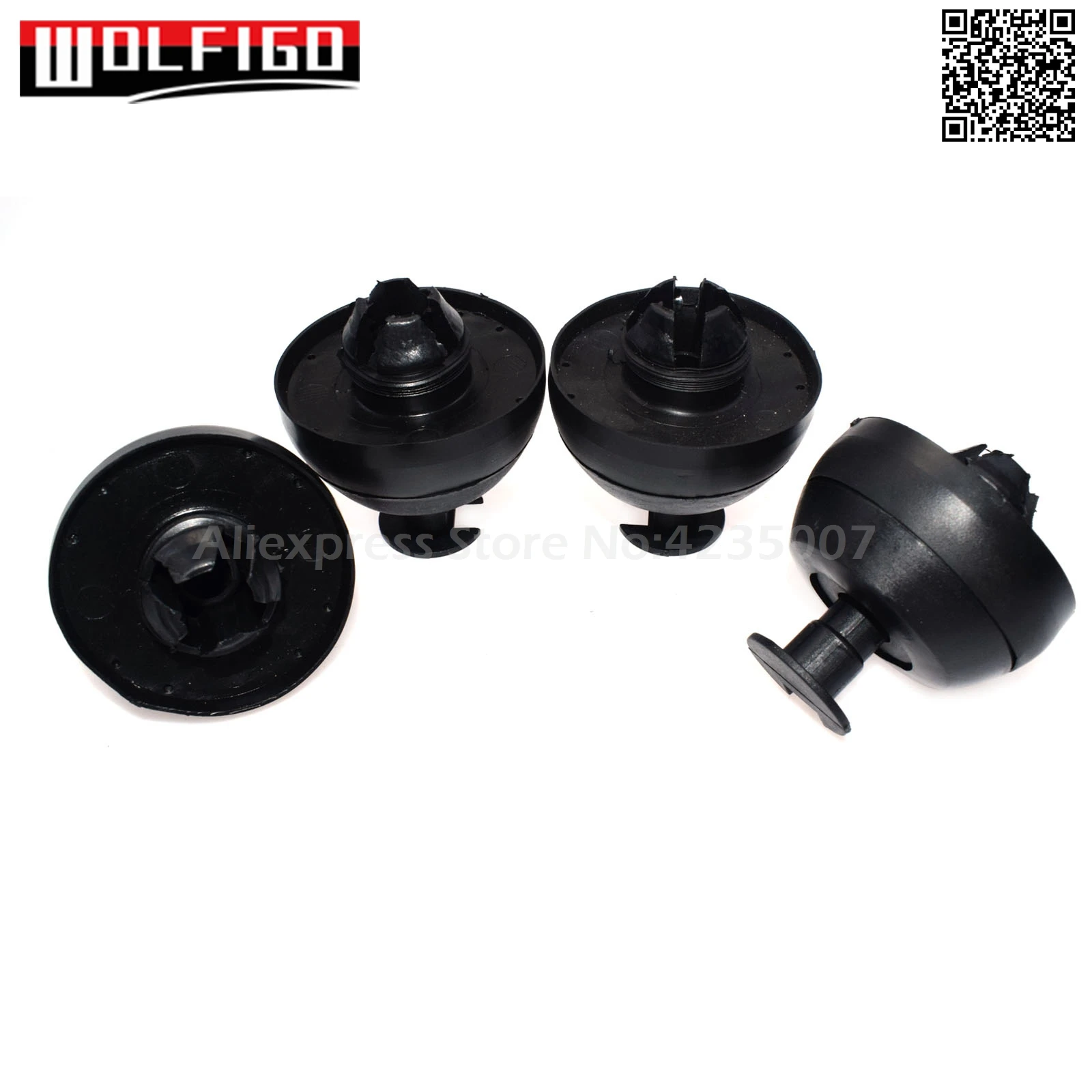 WOLFIGO Новый 4 шт. JACK PAD для Mercedes Benz W124 R129 W208 W210 W215 C208 CLK 0019979586 A0019979586 1249970986|Деталь шасси|
