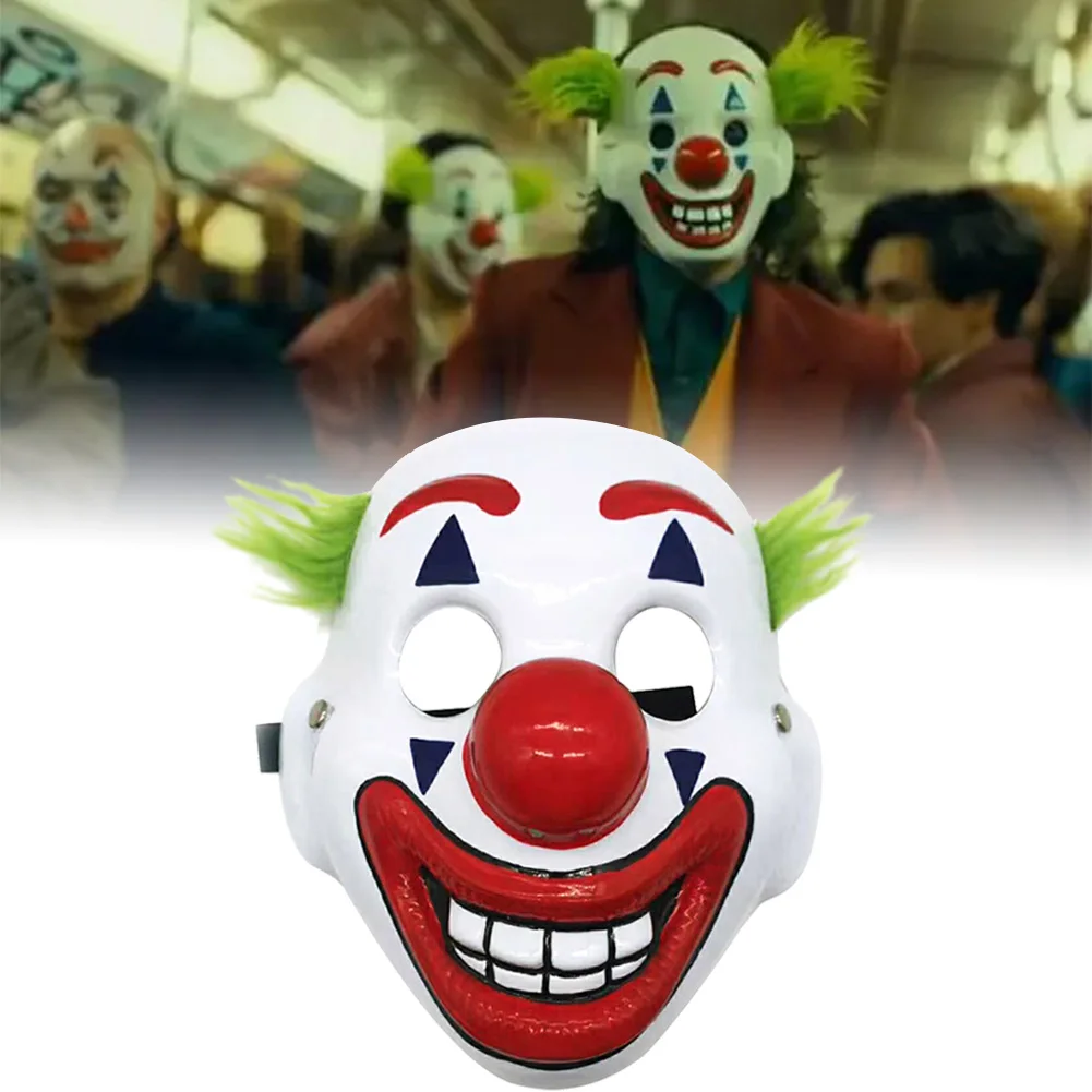 

Horror Clown Fun And Scary Mask Halloween Costume Stage Performances Tool