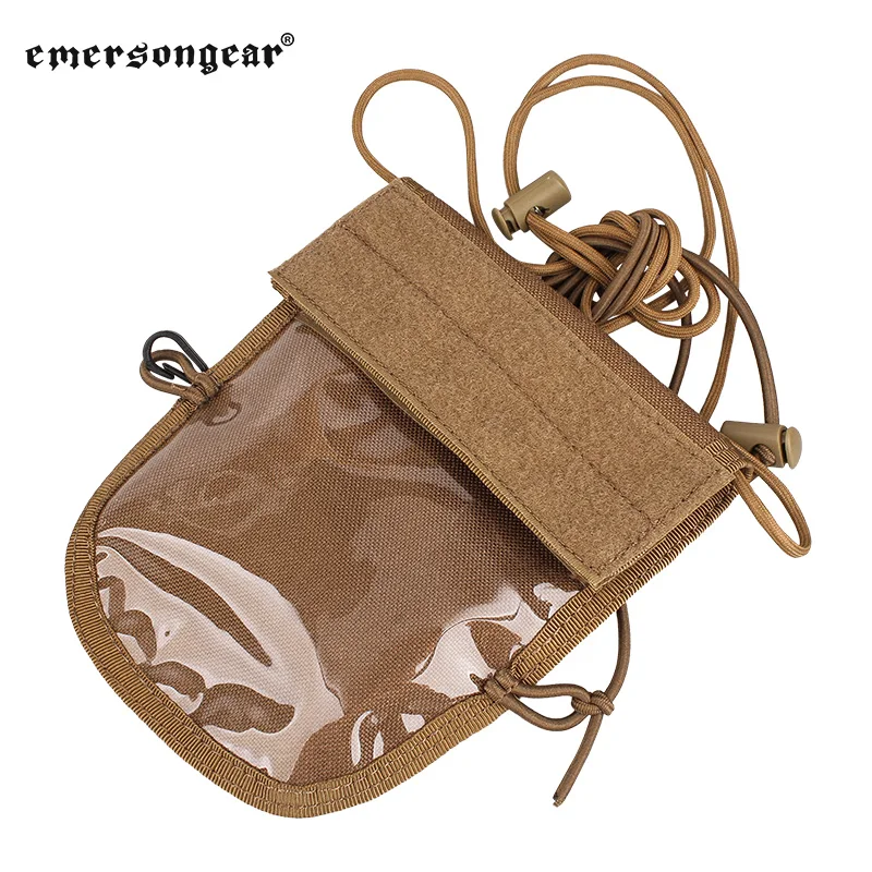 

Emersongear Tactical Deluxe NEckerd ID Wallet Pouch Document Pack Panek Bags Hunting Sport Outdoor Military Daily Stylish