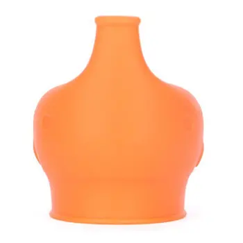 

Reusable Elephant Silicone Sippy Cup Lid Flexible Overflow Spill-Proof Cup Cover for Babies Toddlers Drinking Tool