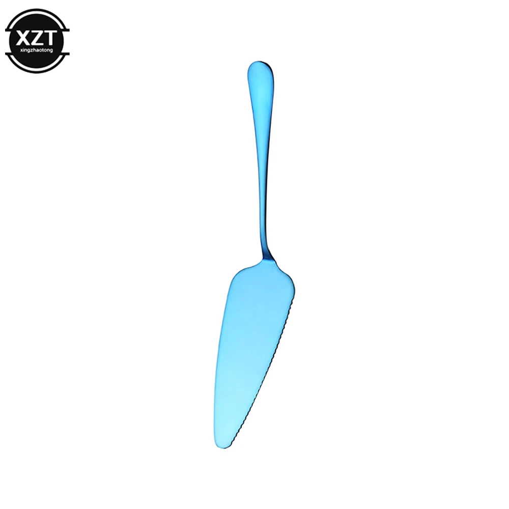 Description Picture 6 of item1Pc Cake Cutter Stainless Steel Cake Shovel Knife Pie Pizza Cheese Server Cake Divider Knives Baking Tools