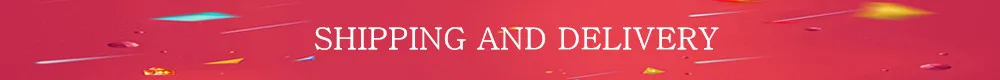 SHIPPING AND DELIVERY