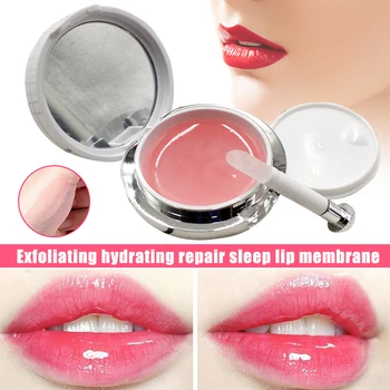 

Hot Essential Oil Repair Hydrating Lip Mask Cream Night Repair Sleep Lip Cream Exfoliating Moisturizing t6