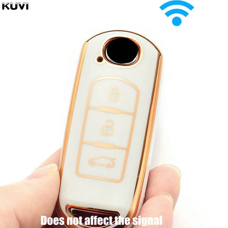 Tpu Car Remote Key Case Cover for Mazda 2 3 6 Atenza Axela Demio CX-5 CX5 CX-3 CX7 CX-9 2015 key case key case cover remote control case cover