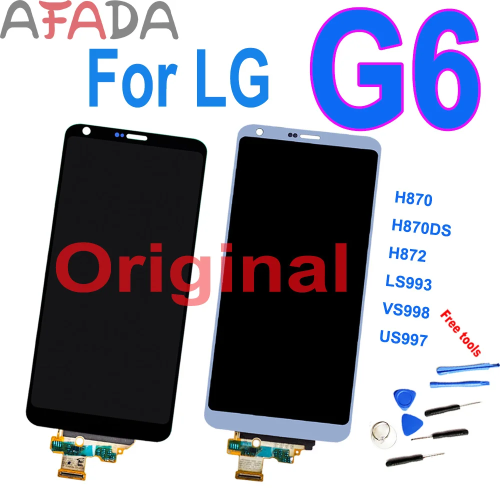 AAA + 5 7 &quotоригинал для LG G6 H870 H870DS H872 LS993 VS998 US997 ЖК дисплей и кодирующий