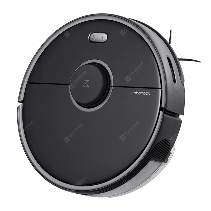 New Roborock S5 Max Vacuum Cleaner Robot Laser Navigation Wet and Dry 2000Pa High Efficiency with App Control for Home Cleaning