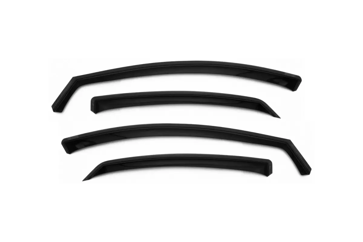 Deflector windows 4 pcs. Lada Vesta I SD 2015- insert under the rubber band | Автомобили и мотоциклы