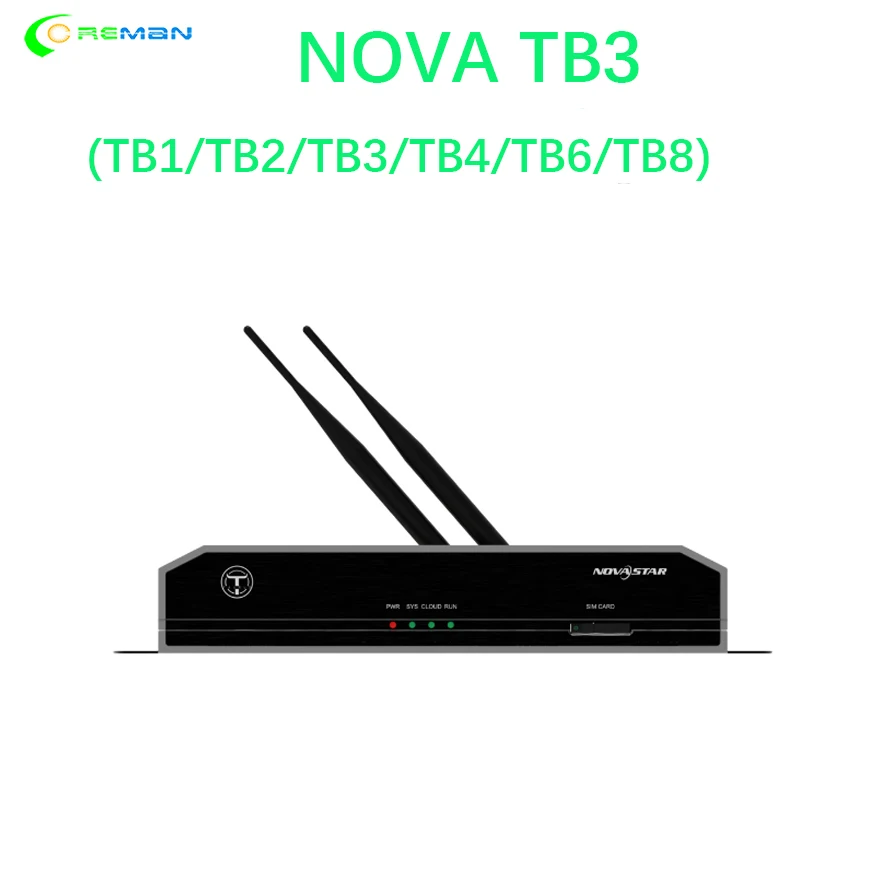 Лучшая цена TB4 TB2 TB3 TB6 TB8 светодиодный дисплей Контроллер поставщика novastar Телец серии мультимедийный плеер WiFi режим и коммутация