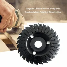 Disque de meulage d'angle en bois de Style lame, disque abrasif pour meuleuse d'angle, revêtement en carbure de 22mm, outils rotatifs de ponçage et de sculpture 