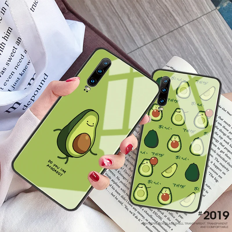 Чехол BONVAN из закаленного стекла для Huawei Y6 Y7 Pro 2019 мультяшный жесткий чехол Y5 Y9 Prime