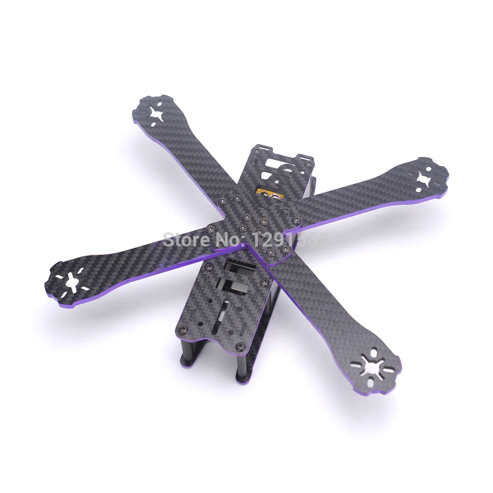 

Hot Mini X220 220mm Carbon Fiber with 4mm Arm X Type Frame Kit For Wizard RC Models Quadcopter