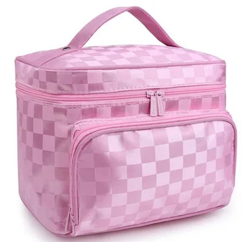 

Travel Cosmetic Bag 2020 New Style Large-Volume Cosmetic Bag Polyester Makeup Bag