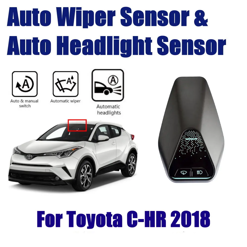 Салона автомобиля вождения помощник Системы для Toyota C HR ЧР 2018 ~ 2019 Автоматическая дворник Сенсор & датчики фар