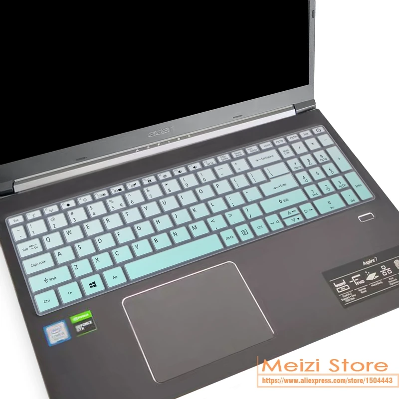 For Acer Aspire 7 A715-74G A715-75G A715-41G Conceptd 3 Pro Cn315-71P 15.6 Inch 2020 2021  Laptop Keyboard Cover Protector