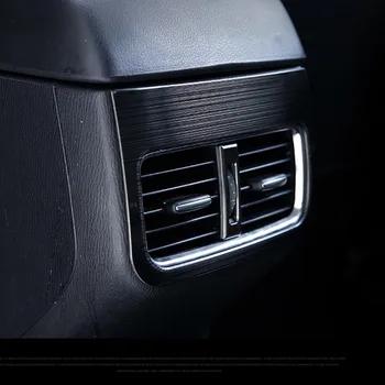 

For Mazda CX-5 CX5 2020-2017 Accesorios Car Armrest Box Rear Air Conditioner Outlet Frame Cover Trim Interior Mouldings