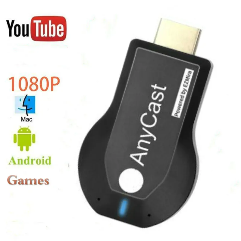 M12 Plus 1080P беспроводной HDMI Wifi Дисплей приемник зеркальный экран Miracast Airplay медиа