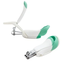 Ножницы для ногтей, набор милых кусачек для ногтей, триммер для новорожденных, клипер для ногтей, прозрачная лупа, безопасные ножницы, инструмент для ухода за ногтями