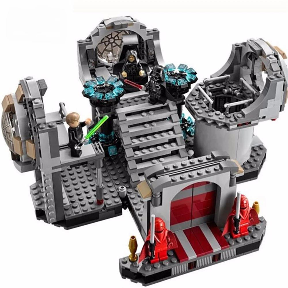 

723pcs Star Wars Death Star Final Duel Building Blocks Kids Brick Starwars Toys for Children Boys Gift 75093 legoinglys