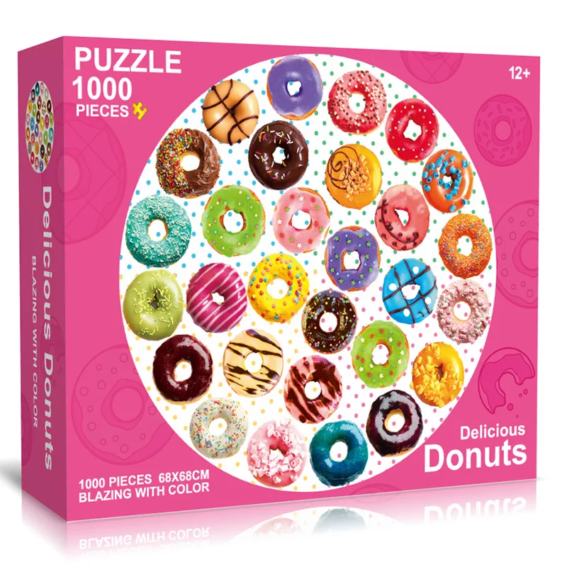 

Puzzles for Adults Kids 1000 Pcs Educational Toy Pressure Relief Toy