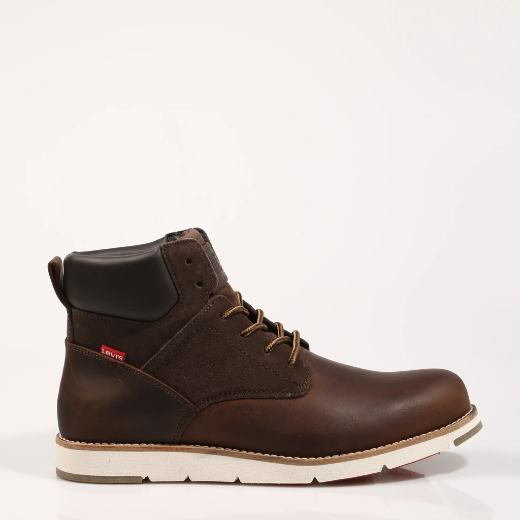 LEVIS BOTINES JAX PLUS D.BROWN 232198 1700 Marron Piel Hombre – Brown ANKLE BOOTS Man Shoes Casual Fashion 74263