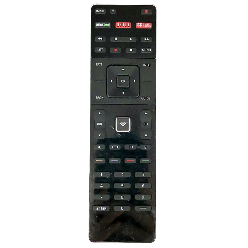 Использовать оригинальный XRT510 для VIZIO ТВ удаленного Управление Amazon Netflix iHeart радио