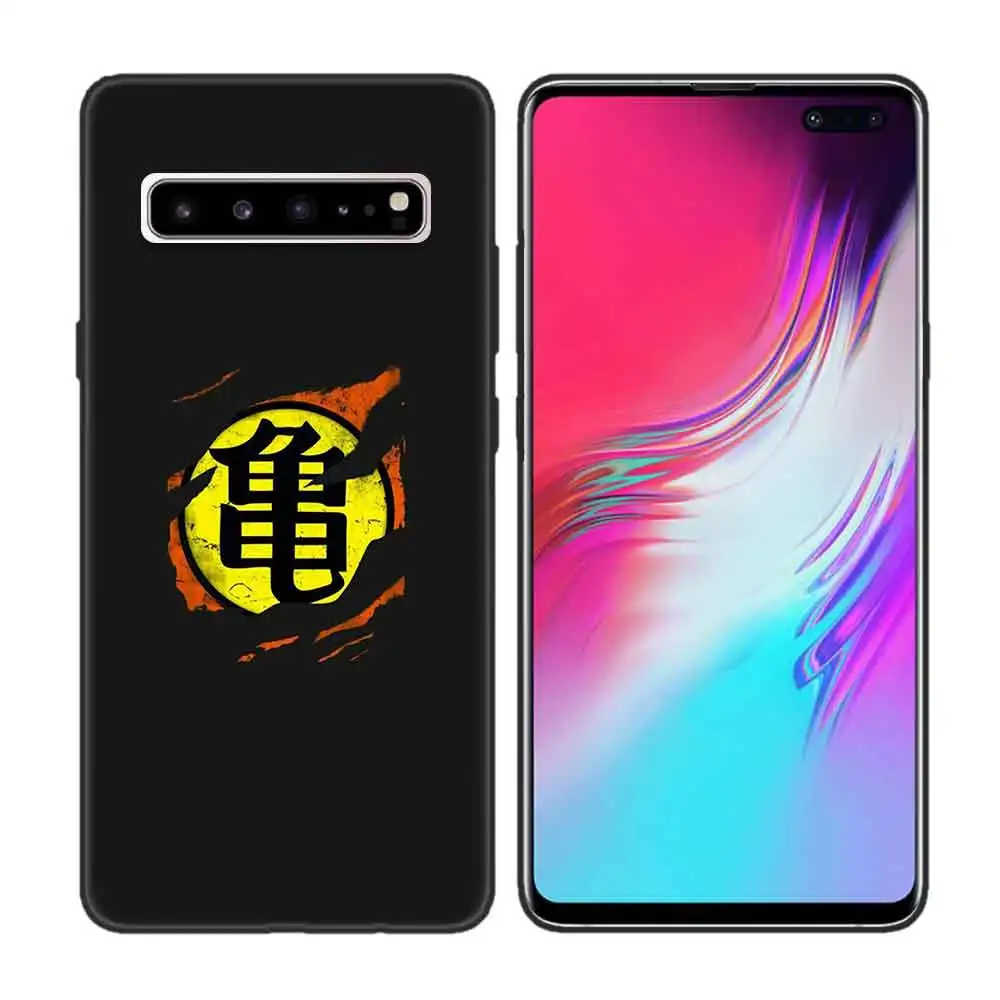 Черный мягкий силиконовый чехол для samsung Galaxy S7, S8, S9, S10, 5G, S10E, J4, J6, J8, M20, Note 8, 9 Edge Plus,, Cas, DRAGON BALL Z Su