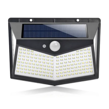 

212LED Solar Motion Sensor Outdoor Wall Light Waterproof 3 Modes Porch Lamp
