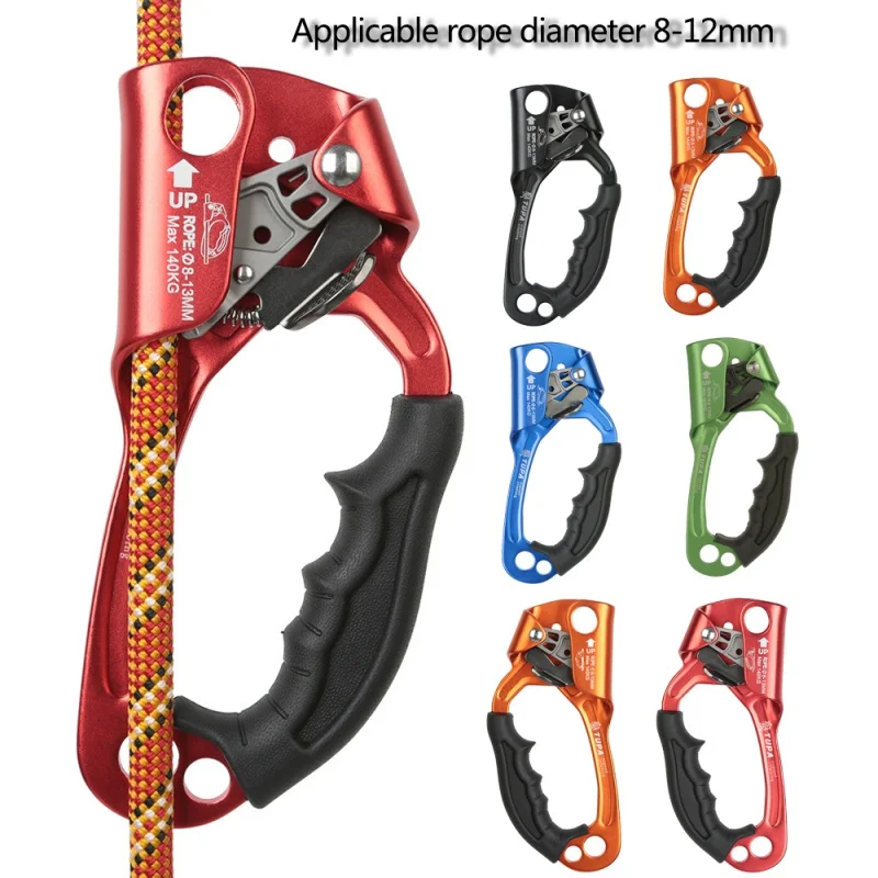 Outdoor Rock Climbing Right/ Left Hand Ascender Riser Mountaineer